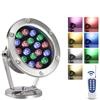 THEGA Faretto Per Laghetto Subacqueo - Luci Per Fontane, Luci A LED Subacquee RGB A Bassa Tensione CA 24 V, Luce Subacquea Per Paesaggi Subacquei In Acciaio Inossidabile IP68 ( Color : RGB , Size : 24W )