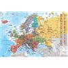 empireposter Empire - Poster Cartina dell'Europa Multicolore
