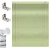 Generico Tende Veneziana Su Misura Veneziane In Alluminio Per Finestre Larghezza 25-165cm Altezza 50-290cm Veneziane Da Interno Per Privacy E Protezione(Verde)
