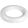 ArkCRAFT - Corone per anelli in polistirolo per feste (1, 25 cm)