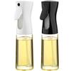Zwenjuan Spruzzino Olio,2 Pezzi Spray di Olio per La Cucina Bottiglia di Spruzzo di Olio D'oliva,Bottiglia Olio Spruzzino olio per Cucinare,Barbecue,Friggitrice Ad Aria,insalata,Cottura Al Forno (200 ml)