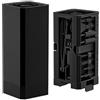 Générique Kit di pulizia magnetico per cellulare, strumenti di manutenzione elettronici portatili, pulitore porta di ricarica con design di precisione, multi-dispositivo, kit di manutenzione