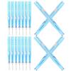OATIPHO 50 Pezzi Kit di Pulizia per Telefoni Cellulari Spazzole Mini in Plastica, Pulitore Porta di Ricarica per Manutenzione Quotidiana di Smartphone e Tablet