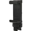 AMONIDA Supporto per Treppiede per Smartphone Antiscivolo con Slitta Fredda per Vlogging e Streaming Live, Supporto per Treppiede per Telefono Regolabile, Dimensioni Compatte, ABS, 1 Adattatore