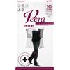 Veera Travel Calze a compressione per uomo 140 Den Colore nero, Taglia 2/M