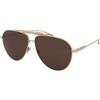 Gucci GG2064S 004 | Occhiali da Sole Graduati o Non Graduati | Metallo | Pilot | Oro | Adrialenti
