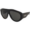 Gucci GG2128S 001 | Occhiali da Sole Graduati o Non Graduati | Prova Online | Plastica | Oversize | Nero | Adrialenti