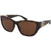 Gucci GG2122S 003 | Occhiali da Sole Graduati o Non Graduati | Prova Online | Plastica | Cat Eye | Marrone, Havana | Adrialenti