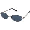 Guess Jeans GJ00006 08V | Occhiali da Sole Graduati o Non Graduati | Metallo | Ovali / Ellittici | Argento | Adrialenti