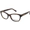 Guess Jeans GJ50010 052 | Occhiali da Vista Graduati | Plastica | Cat Eye | Marrone, Havana | Adrialenti