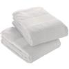 Abbigliamento personalizzate. Asciugamani con nome 100% in cotone Wave White 40 x 60 cm - personalizzate o neutre
