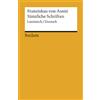 Reclam Philipp Jun. Sämtliche Schriften: Lateinisch/Deutsch: 19044