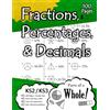 Libro Studio LLC Fractions, Percentages, & Decimals: KS2 / KS3 | 100 Pages + Answer Key | Over 100 Word Problems