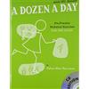 Music Sales Ltd A Dozen A Day: Book Two - Elementary Edition (Book And CD) [Lingua inglese]