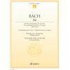 Schott Air: from the Orchestral Suite No. 3. BWV 1068. violin and piano.