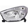Ricam FARO DEPO H4 PRED. REG. ELETTR. PARABOLA CROMATA DACIA DOKKER >11/'12 - DX