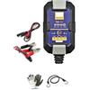 farbrothersonline COMPATIBILE CON HONDA SH 350 CARICATORE E MANTENITORE DI CARICA BATTERIE AL PIOMBO ACIDO/AGM/GEL/LITIO 6V/12V PER AUTO,MOTO,CAMPER QUAD JET SKI COMPATTO AUTOMATICO MAX 30AH