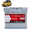 Generico Batteria 50Ah N compatibile con Smart Fortwo cabrio 2004-2007