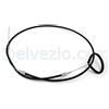 ELVEZIO ESPOSITO INTERNI E ACCESSORI PER Cavo Apertura Cofano per Fiat 500 N, 500 D, 500 Giardiniera Base D, 500 F fino al 1968, Bianchina Trasformabile, Bianchina Berlina Base D, Bianchina Cabrio Base D e Bianchina Panoramica Base D.