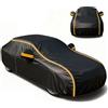 LPLILIZHONG Telo Copriauto Da Esterno per Renault Clio Williams,Telo Copriauto Antipolvere AntiVento Anti UV Impermeabile Traspirante Con cerniera(Black Yellow) qwqe4w34