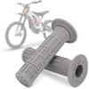 AnXin Manopole per manubrio moto in gomma antiscivolo Sur Ron Grips per Dirt Pit Bike SurRon Light Bee Electric Bike Sur-Ron X/S Grigio