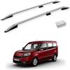 TURTLE Compatibile con Fiat Doblo 2 20102022/Barre portatutto Crown Versione Corta | Grigio