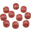 KAISH - Manopole rotonde per amplificatore per chitarra, stile vintage, con vite