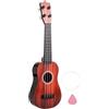 Generico Ukulele per Bambini - Ukulele per Principianti a 4 Corde,Giocattolo Musicale Educativo Precoce | per Studenti Bambini Scuola Materna Feste Spettacoli Classe Ludoteca
