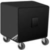FBT Cover Imbottita in Nylon Nera per FBT X-SUB 118SA con Ruote (RUOTE NON INCLUSE)