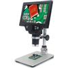 No 2X(Microscopio Digitale 1200X USB Portatile da 7 Pollici LCD Video Microsco6410