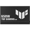 ASUS TUF-GAMING-650B-EVO Alimentatore ATX 3.1 650 Watt Nero