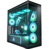 Arctic Cooling Xtender VG Mirror Black Design, Tower In Metallo Con Microfono