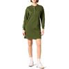 Amazon Essentials Abito Stile Felpa in Maglia con Scollo Serafino (Disponibile in Taglie Forti) Donna, Verde Oliva Scuro, L