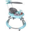 homewell Girello per bambino scalabile stabile antiscivolo per l'apprendimento della camminata e del risveglio motore 67 × 67 × 79 cm (blu)