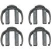 FRTmvg Confezione da 4 clip a C di ricambio per idropulitrici Kärcher K2/K3/K7, connettore rapido sicuro, parte OEM 5.037-333.0, clip di bloccaggio durevoli
