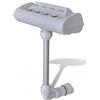 vidaXL Fontana per Piscina con Luci a LED Cascata Giochi d'Acqua con Lampada