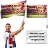 Generico Bandiera Personalizzata con Foto Testo Logo e Nome, Bandiere Personalizzate Flag con Asta, Ideale per Partite di Calcio, Partite di Calcio 2026, Club, Giardini, All'aperto e Chiuso, 100x150cm