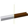 innogard 6005 - Bordo per Prato Comfort XXL - Acciaio corten - 100x10x8 cm Bordo per Letto, largamente transitabile, 3 cm di Altezza dal Letto