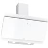 Candy CVMA 90 W, cappa aspirante 90 CM, 4 Livelli Potenza, 213 W, 620 M3/H, Valvola Antiretorno, Timer, Filtri Carbonio, Pannello Alluminio Antigasso, Illuminazione LED, 60 dB, Vetro Bianco