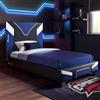 X Rocker XROCKER Gaming & Racing Einzelbett 90x190cm/blau/Kunstleder (2023082)