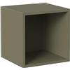CAESAROO Cubo da parete Verde oliva con 1 vano serie Lisbona - Verde