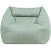icon Natalia Pouf Poltrona, Verde Salvia, Pouf de Esterno, Poltrona Sacco con Riempimento Incluso, Tessuto Resistente All'acqua, Sedia de Gardino, Mobili da Gardino, Terrazza