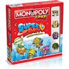 WINNING MOVES Monopoly Junior SuperZings - Gioco da tavolo in spagnolo