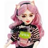 LINYARTH 1/6 Originale Anime Bambola, Dipinta a Mano Trucco BJD, 30cm Bambola Intelligente da Collezione per Display & Anime Fan