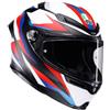 Agv casco integrale K6 S E2206 Timewarp - Nero rosso blu opaco