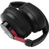 Austrian Audio Hi-X25BT Cuffie con archetto senza fili per chiamate/musica/sport/ogni giorno USB Type-C / USB Type-A Bluetooth Nero, Rosso, Argento
