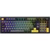 AKKO 5098B PlusTastatur da gioco nera e oro con display
