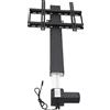 StarTech Supporto TV con staffa - Supporto da pavimento - Regolabile in altezza da 98 a 168 cm - Capacità di carico 50 kg - Lega di alluminio - Per soggiorno