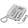 Gistuch Telefono con filo, telefono a 2 linee con vivavoce, funzione di soppressione del rumore, composizione rapida per chiamate telefoniche via cavo da