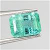 Egemdiamond Smeraldo A Corte Di Smeraldo Naturale Blu Verde 1.52ct 8x6mm Massima Qualità